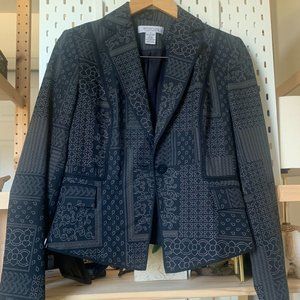 Emanual by Emanual Ungaro Patterned Blazer size 4